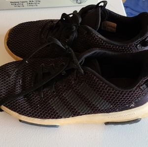 Black Boys Adidas Shoes Size 4.5
